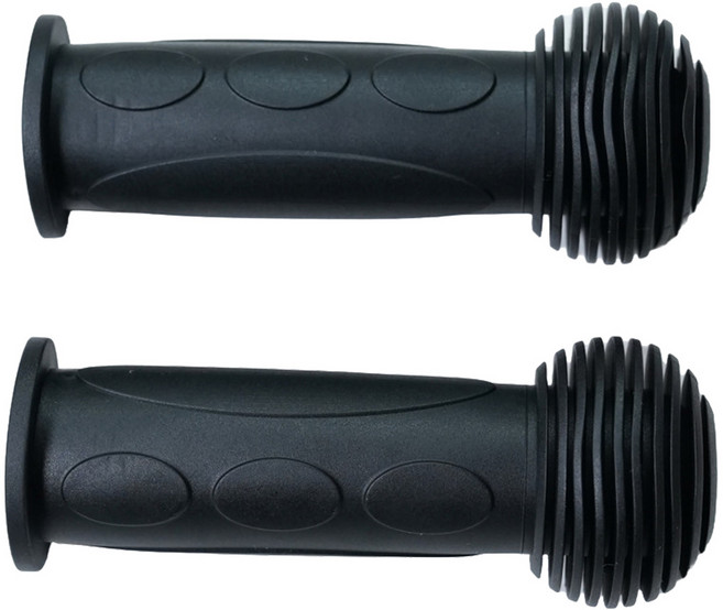 무아누 아동용 킥보드 손잡이, 검정, 2개