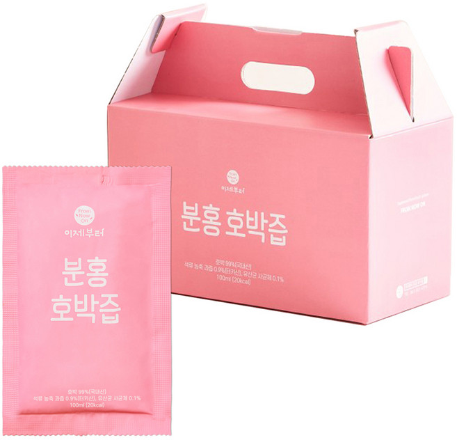 이제부터 분홍 호박즙, 100ml, 30개