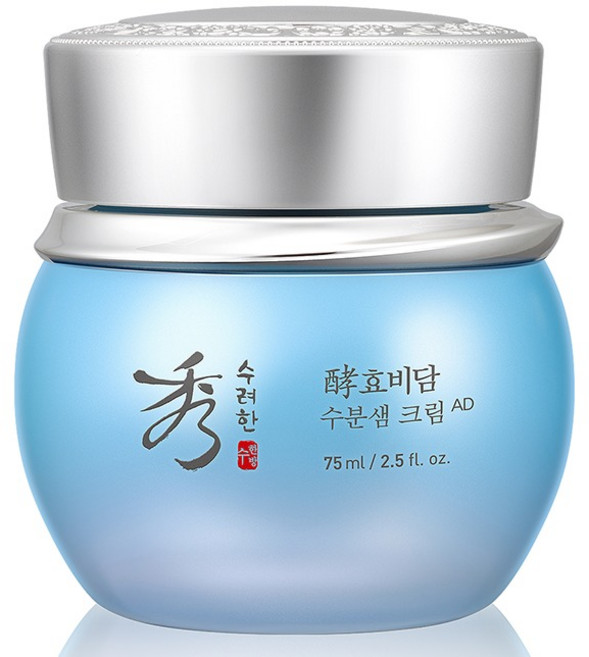 Sooryehan 秀雅韓 酵活水瞬透3合1玻尿酸霜, 1罐, 75ml