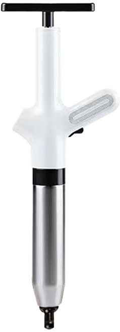 더자카 일체형 초강력 에어 뚫어뻥, 화이트