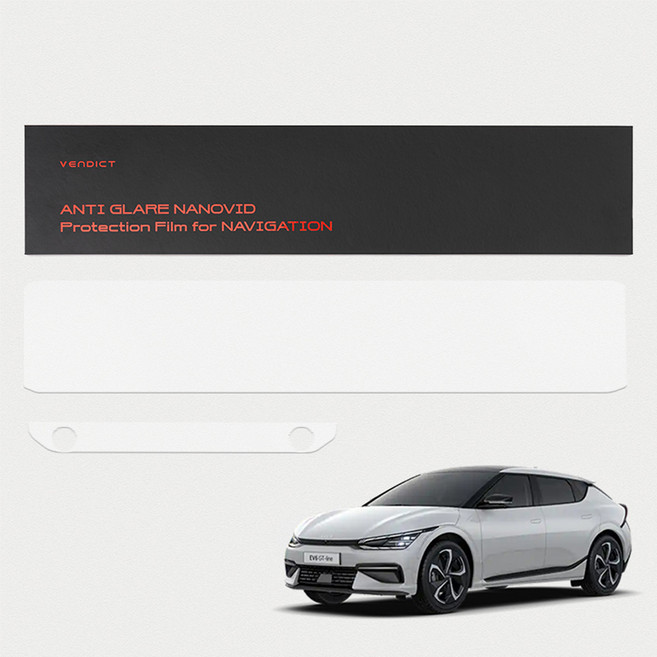 벤딕트 EV6 페이스리프트 제로핏 일체형 풀커버 보호 필름, 1GB, AG 저반사 지문방지 필름