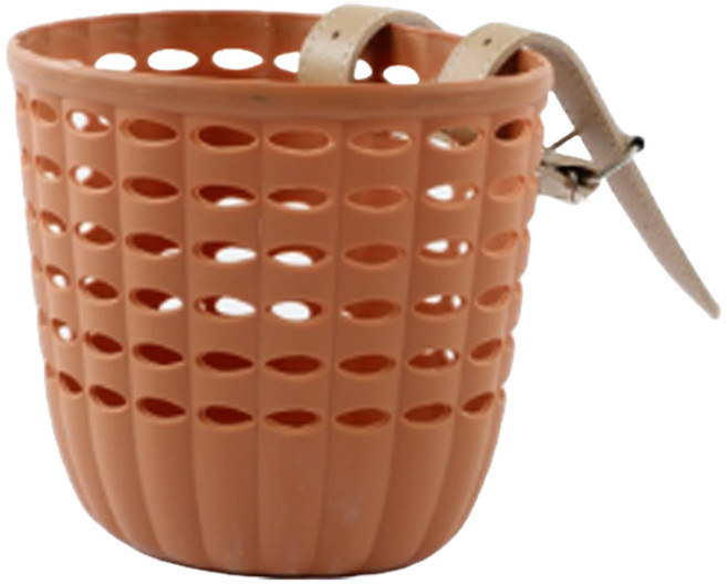 소형 클래식 자전거 바구니, 브라운, 1개