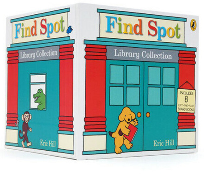 Find Spot Library : Lift the Flap 8 Books Collection, Penguin