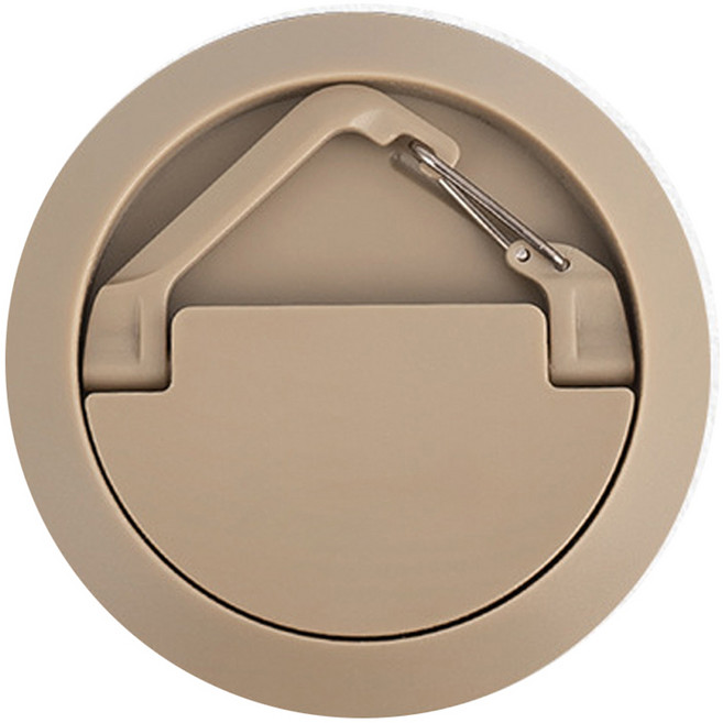 캠핑 마그네틱 자석 고리, 탄 베이지, 1개