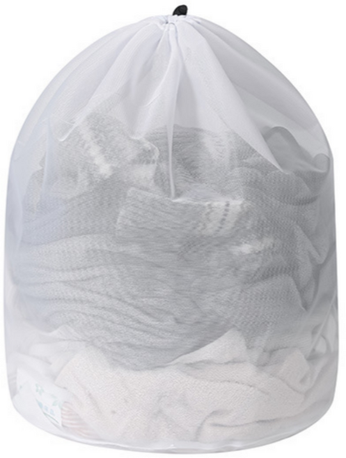 여비홈 빨래망 세탁망 얇은망 50 x 60cm, 화이트, 1개