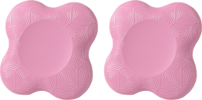 코히모 손목 팔꿈치 무릎 보호 필라테스 요가 패드 4W304, 핑크, 2개