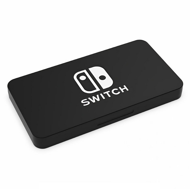 호후 닌텐도 스위치 타이틀 게임카드 칩 위치 케이스 24칸, 블랙, 1개