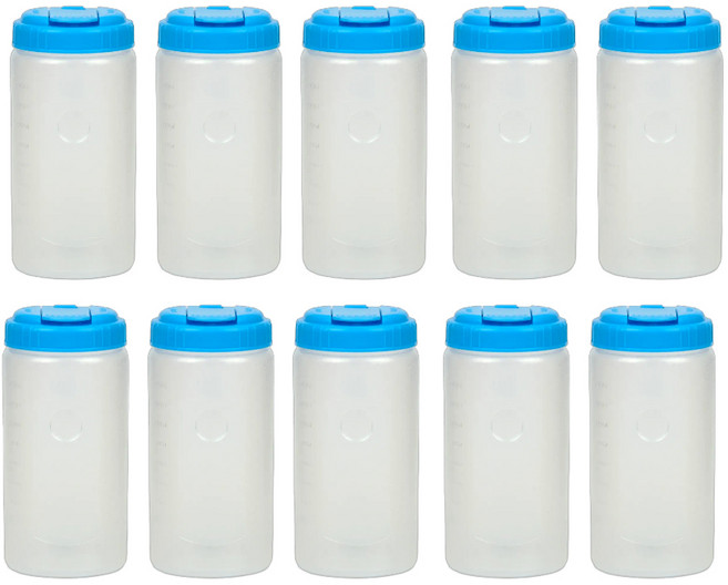 리빙패밀리 물병, 혼합색상, 1L, 10개