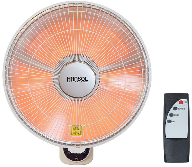 한솔일렉트로닉스 하이라이트 벽걸이 히터, ECH-H2508WK