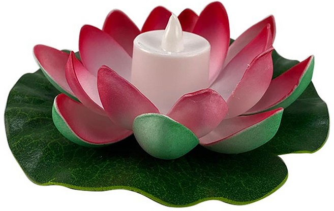 비투윈 반디돌 야외놀이 축제 풍등 15cm, 더블꽃잎레드, 1개