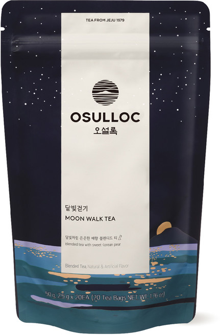 오설록 달빛걷기 피라미드 티백, 2.5g, 20개입, 1개