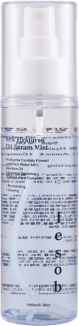 르솝 맞춤형 탄력 광채 진정 스쿠알란 오일 세럼 미스트 히알루론, 100ml, 1개 - 쿠팡