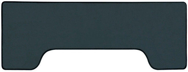 커브형 피아노 방음매트, 곤색, 1개