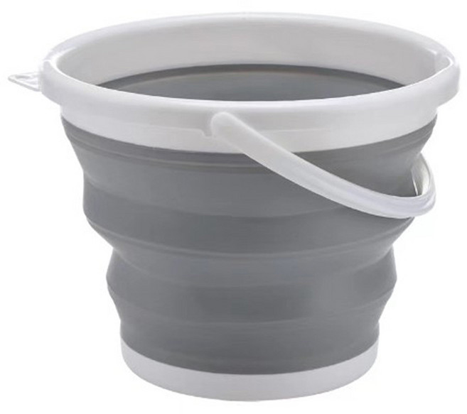 라라듀 접이식 양동이 10L, 혼합색상, 1개