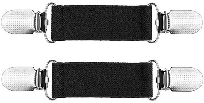 셔츠 완전고정 밴드형 집게 슬리브가터 2p