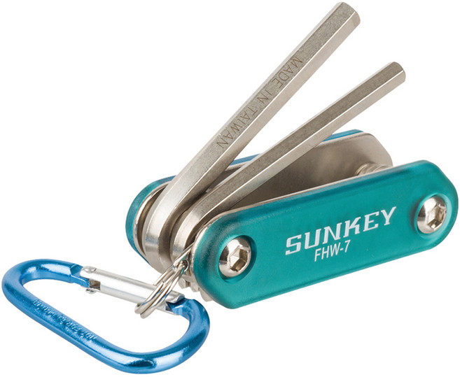 썬키 접이식 육각렌치 7종 세트 FHW-7, 1세트