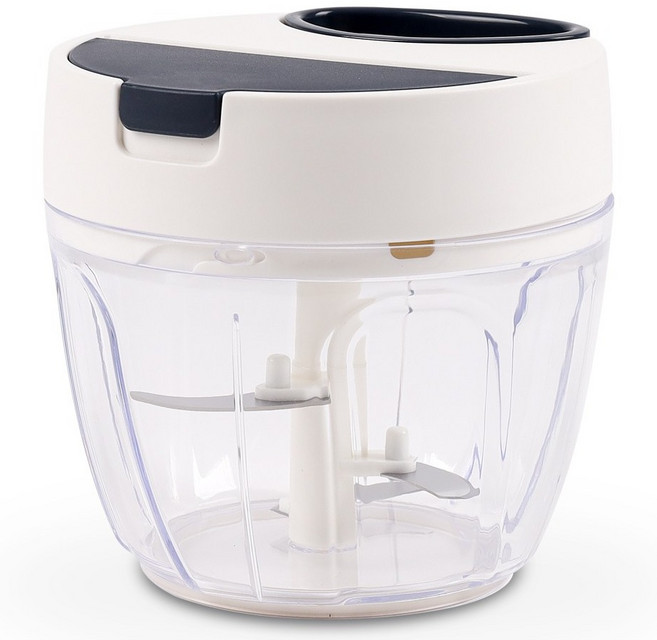 브루마 만능 야채 다지기 슬라이서 대용량, 1개, 화이트 + 네이비