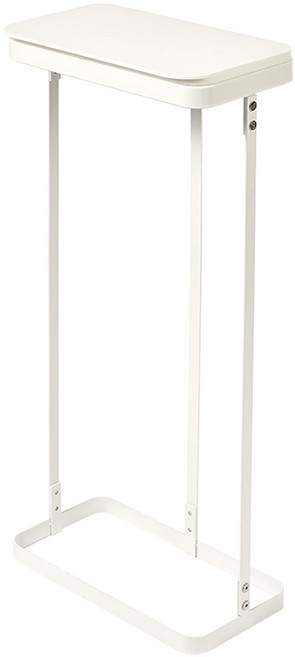 리본제이 레트로 가비지백 스탠드 슬림형 분리수거함, 화이트