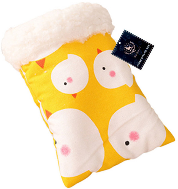 딩동펫 소동물 포치 포근 은신처 M, 옐로우, 1개