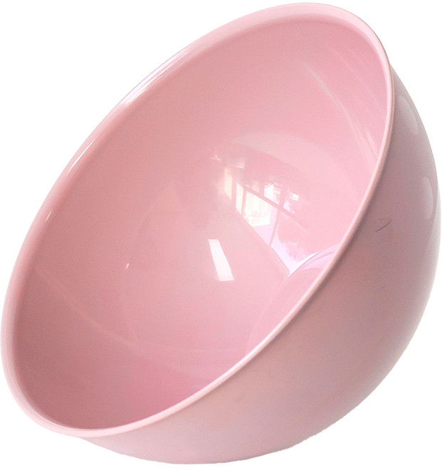 파미레 플라스틱 믹싱 세척 샐러드 볼 핑크, 1개, 1개