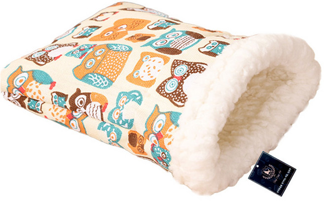 딩동펫 소동물 포치 포근 은신처 M, 베이지, 1개