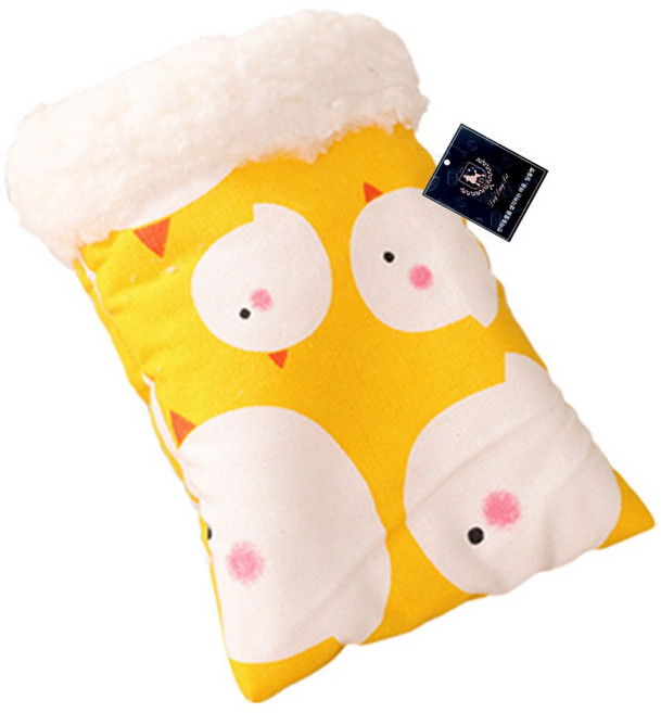 딩동펫 소동물 포치 포근 은신처 L, 옐로우, 1개