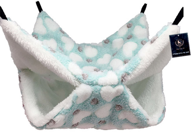 딩동펫 소동물 흔들해먹 은신처, 그린, 1개