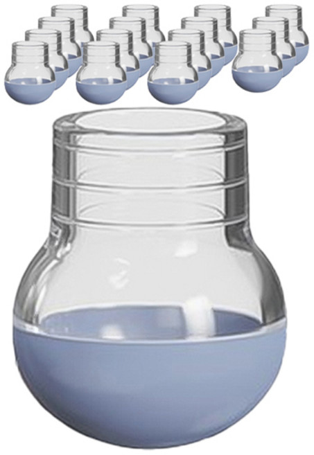 마켓감성 테프론 카펫슬립 패드 원형, 그레이, 16개