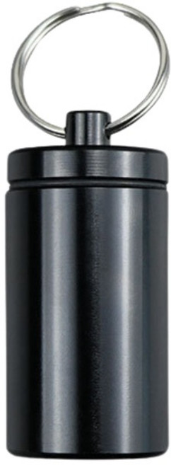 그린리빙 냄새차단 휴대용 재떨이, 블랙, 1개