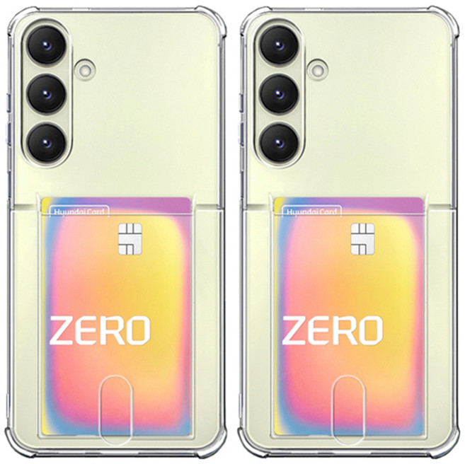 쏘니가드 소프트 카드 젤리 휴대폰 케이스 2p