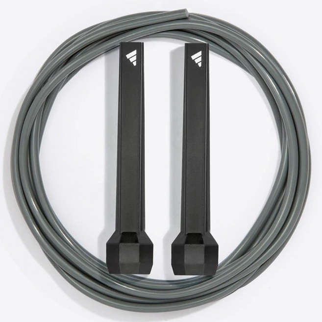 아디다스피트니스 뉴로고 에센셜 줄넘기 ADRP-11017BK-NL, 블랙, 1개