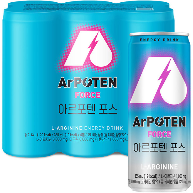 아르포텐 포스, 6개, 355ml