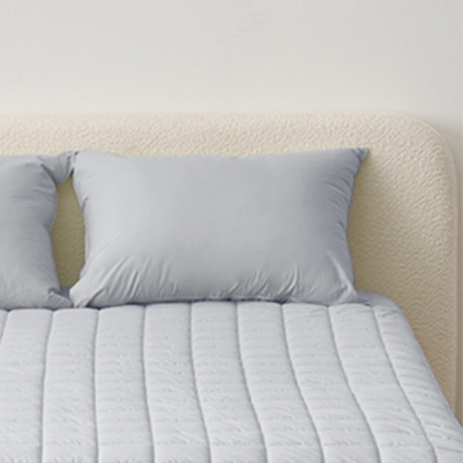 아망떼 수퍼코튼 60수 고밀도 면 2겹 베개커버