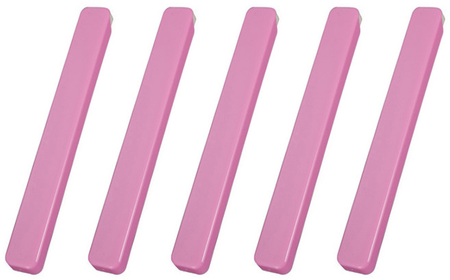 탑피아 간편한 도시락 휴대용 젓가락통, 핑크, 5개
