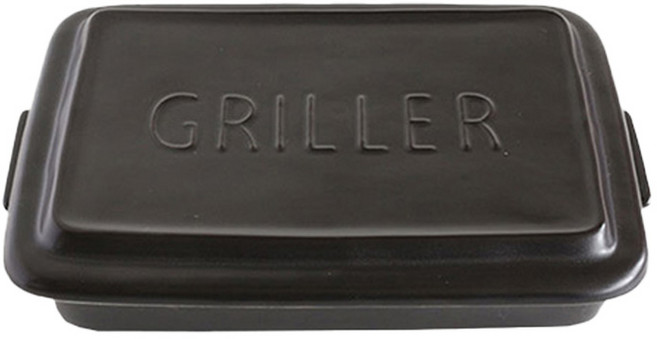 니코트 마메종 툴스 오븐 그릴러 L 블랙, 25.5cm, 1개