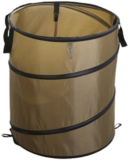 하이퍼플래닛 대용량 아웃도어 캠핑 팝업 쓰레기통 대형, 카키, 1개