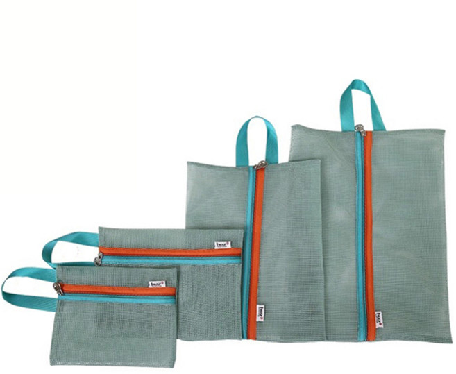 아리코 여행용 메쉬 파우치 4종 세트