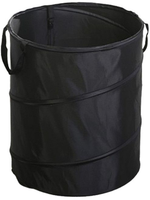 하이퍼플래닛 대용량 아웃도어 캠핑 팝업 쓰레기통 대형, 블랙, 1개