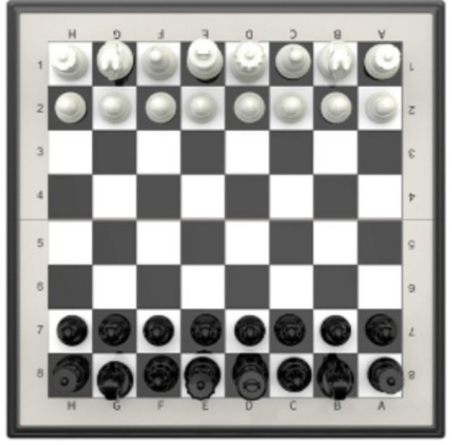 수난일 고급스러운 재밌는 체스 세트, 스타일 01, 1개