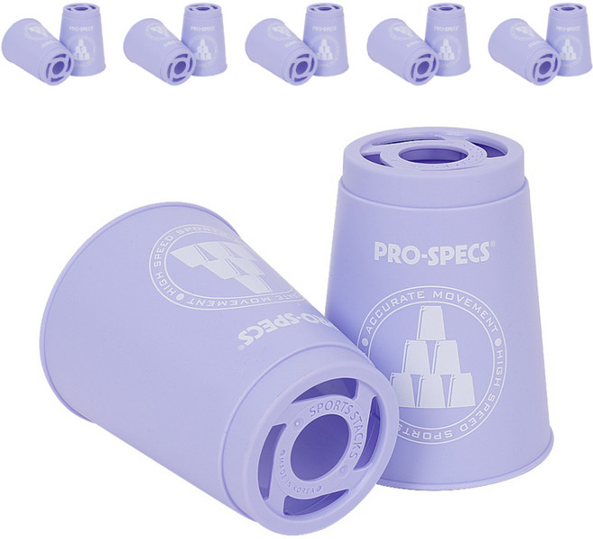 프로스펙스 스포츠 스태킹 컵, 라벤더, 12개