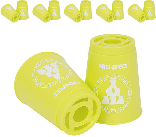 PRO-SPECS 運動疊杯, 12個, 萊姆綠