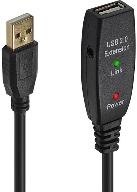 랜스타 USB2.0 ACTIVE 리피터 케이블 LS-EXT230, 1개