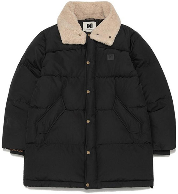 코닥어패럴 남녀공용 브라우니 미들 덕다운 자켓