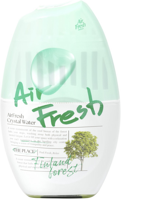 에어후레쉬 크리스탈워터 실내용 대용량 방향제 본품, 400ml, 1개, 포레스트향