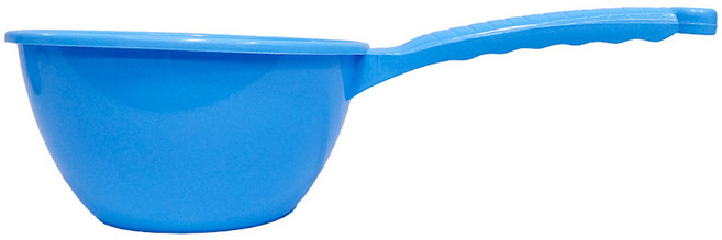 월드크린 자루 바가지 대형, 블루, 1개