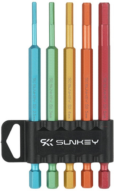 썬키 육각비트 세트 컬러 SHB-110CS, 1세트