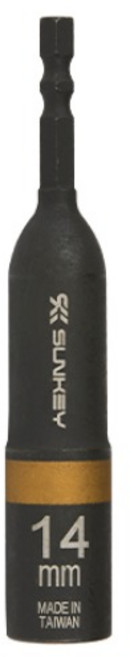 썬키 롱비트소켓 14mm SKB-14G, 1개