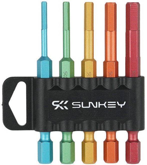 썬키 육각비트 세트 컬러 SHB-75CS, 1세트