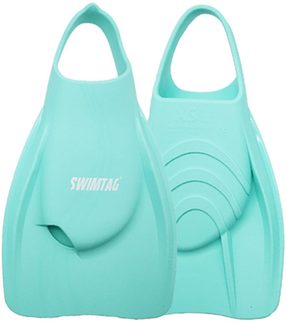 오션테그 임팩트 숏핀 양발착용 세트, 민트