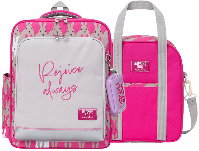 빅토리아앤프렌즈 여아용 리플렉션 초등학생 책가방 세트